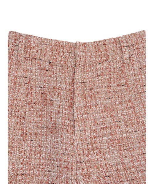 AMAIL（アマイル）の「Tweed cutting pants（その他パンツ・レディース・ブラック/ピンク・FREE）」の4枚目の写真