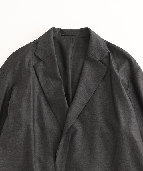 ADAM ET ROPE'（アダムエロペ）の「スーパーライト オーバー カーディガン ジャケット / 超軽量（その他アウター・メンズ・ブラック/ネイビー/グレー・M/L）」の7枚目の写真