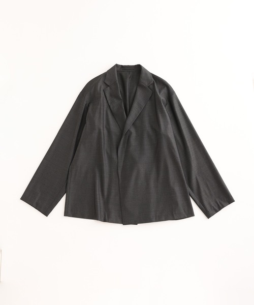 ADAM ET ROPE'（アダムエロペ）の「スーパーライト オーバー カーディガン ジャケット / 超軽量（その他アウター・メンズ・ブラック/ネイビー/グレー・M/L）」の15枚目の写真