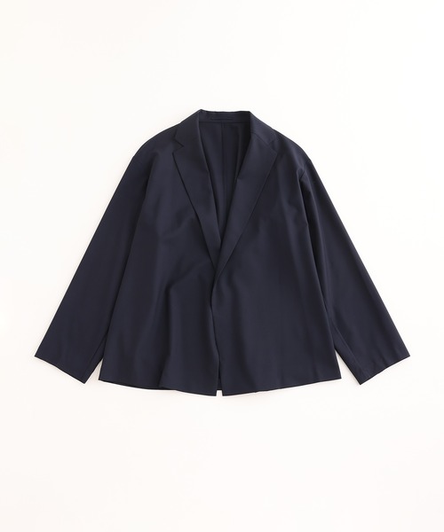 ADAM ET ROPE'（アダムエロペ）の「スーパーライト オーバー カーディガン ジャケット / 超軽量（その他アウター・メンズ・ブラック/ネイビー/グレー・M/L）」の14枚目の写真