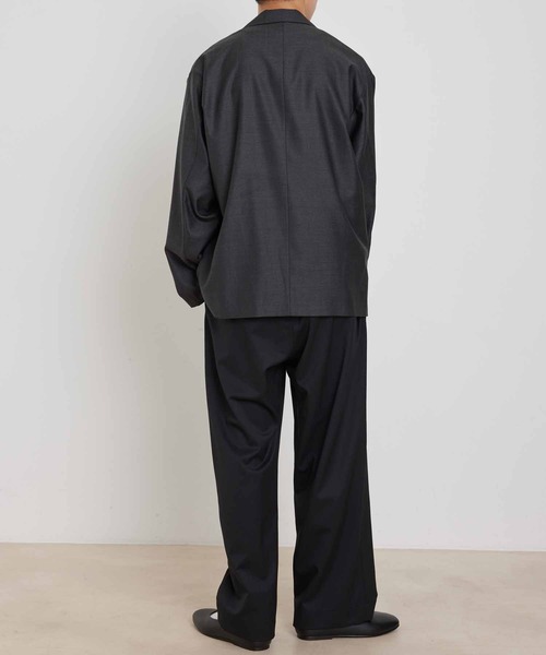 ADAM ET ROPE'（アダムエロペ）の「スーパーライト オーバー カーディガン ジャケット / 超軽量（その他アウター・メンズ・ブラック/ネイビー/グレー・M/L）」の12枚目の写真