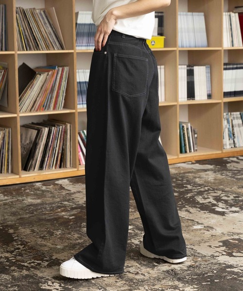 BIG BOY ワイドパンツ ブルー POLAR SKATE CO. BIG BOY PANTS MID BLUE 【 ポーラー ビッグ