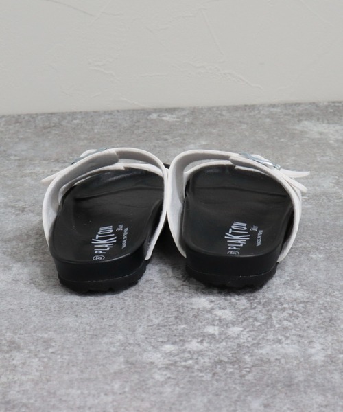 PLAKTON（プラクトン）の「【PLAKTON/プラクトン】マッドカラー2ベルトサンダル（サンダル・レディース・ホワイト/ブラック・37）」の18枚目の写真