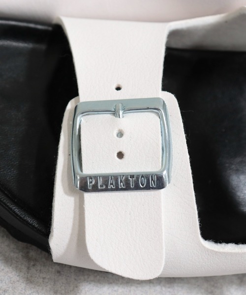 PLAKTON（プラクトン）の「【PLAKTON/プラクトン】マッドカラー2ベルトサンダル（サンダル・レディース・ホワイト/ブラック・37）」の15枚目の写真