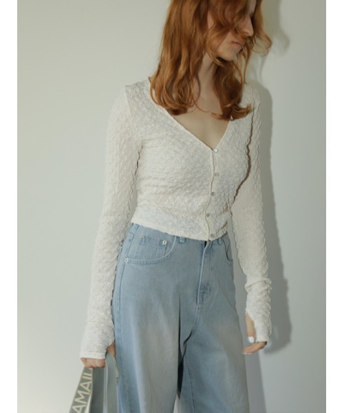 AMAIL（アマイル）の「AM all time denim（デニムパンツ・レディース・ブルー・S/M）」の2枚目の写真