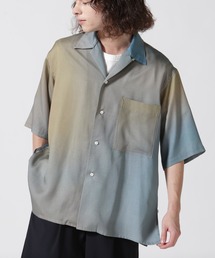 YOKE（ヨーク）の「YOKE/ヨーク/HERRINGBONE MESH SHIRT S/S