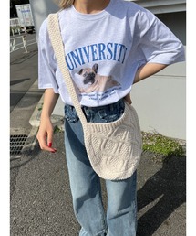 WC | PUGプリントTシャツ(Tシャツ/カットソー)