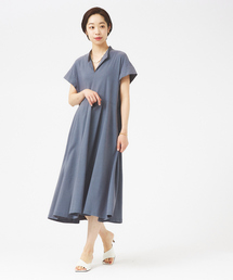 qualite | ウエストタックワンピース(ワンピース)