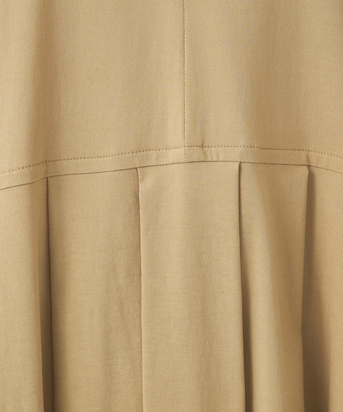 qualite（カリテ）の「ウエストタックワンピース（ワンピース・レディース・ベージュ/チャコールグレー/ブルー・38/36）」の13枚目の写真