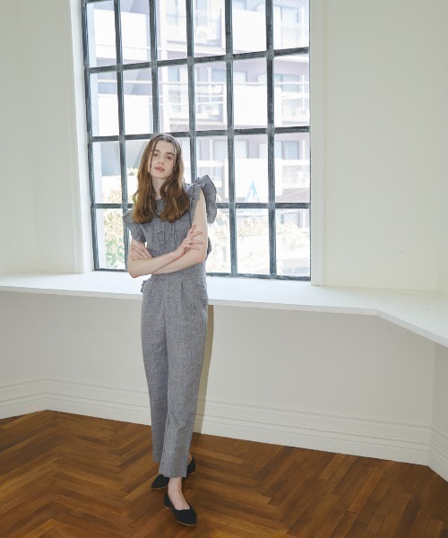 MIRO AMURETTE（ミロアミュレット）の「frilly design pants/フリルパンツ（その他パンツ・レディース・グレー・SMALL/MEDIUM）」の4枚目の写真