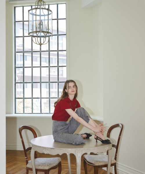 MIRO AMURETTE（ミロアミュレット）の「frilly design pants/フリルパンツ（その他パンツ・レディース・グレー・SMALL/MEDIUM）」の7枚目の写真