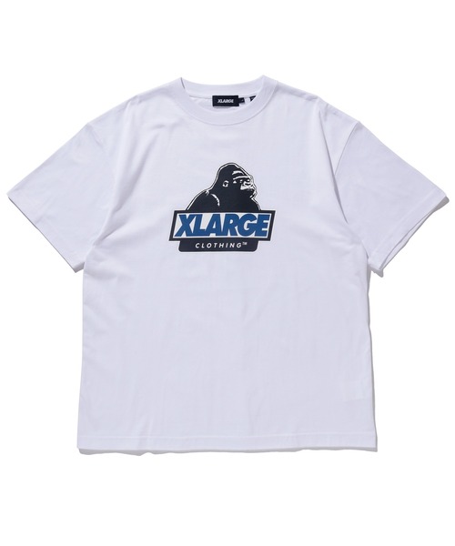 XLARGE(エクストララージ)の「SLANTED OG S/S TEE(Tシャツ/カットソー・メンズ・ブラック/ホワイト/グリーン/マスタード/ネイビー・XL/M/S/L)」の2枚目の写真