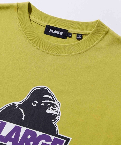 XLARGE(エクストララージ)の「SLANTED OG S/S TEE(Tシャツ/カットソー・メンズ・ブラック/ホワイト/グリーン/マスタード/ネイビー・XL/M/S/L)」の7枚目の写真
