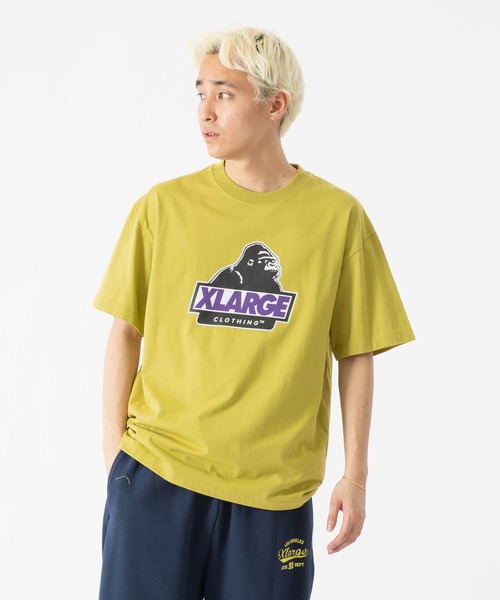 XLARGE(エクストララージ)の「SLANTED OG S/S TEE(Tシャツ/カットソー・メンズ・ブラック/ホワイト/グリーン/マスタード/ネイビー・XL/M/S/L)」の9枚目の写真