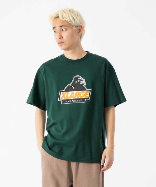 XLARGE(エクストララージ)の「SLANTED OG S/S TEE(Tシャツ/カットソー・メンズ・ブラック/ホワイト/グリーン/マスタード/ネイビー・XL/M/S/L)」の11枚目の写真