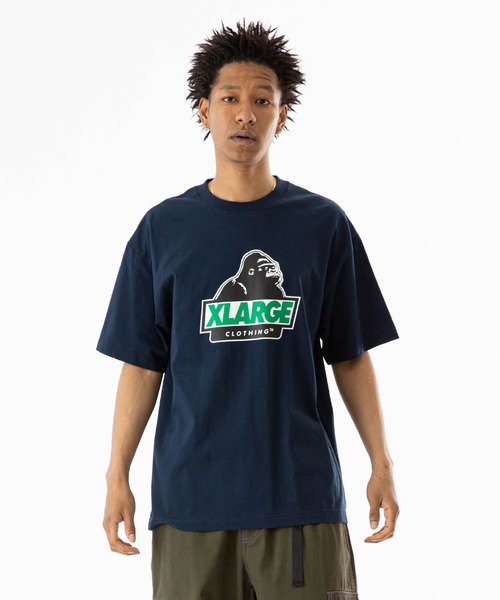 XLARGE(エクストララージ)の「SLANTED OG S/S TEE(Tシャツ/カットソー・メンズ・ブラック/ホワイト/グリーン/マスタード/ネイビー・XL/M/S/L)」の18枚目の写真