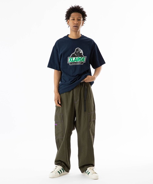 XLARGE(エクストララージ)の「SLANTED OG S/S TEE(Tシャツ/カットソー・メンズ・ブラック/ホワイト/グリーン/マスタード/ネイビー・XL/M/S/L)」の19枚目の写真