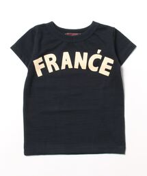 P.FIELD（ピーフィールド）の「P.FIELD　日本製 　フランス　プリント　Tシャツ（Tシャツ/カットソー）」