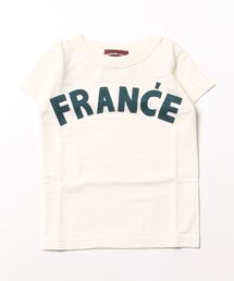 P.FIELD（ピーフィールド）の「P.FIELD　日本製 　フランス　プリント　Tシャツ（Tシャツ/カットソー）」