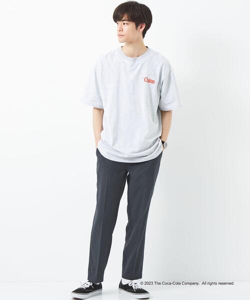 GOOD ROCK SPEED（グッドロックスピード）の「【別注】＜GOOD ROCK SPEED＞コカ･コーラ® 90's ロゴ 半袖 Tシャツ（Tシャツ/カットソー・メンズ・ライトグレー・M/L/XL）」の7枚目の写真
