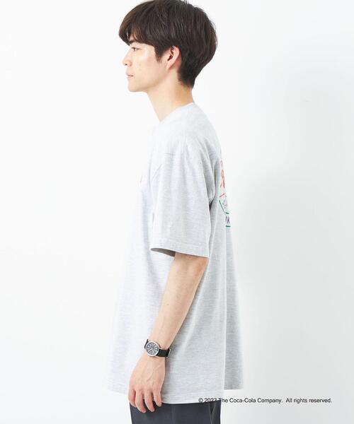 GOOD ROCK SPEED（グッドロックスピード）の「【別注】＜GOOD ROCK SPEED＞コカ･コーラ® 90's ロゴ 半袖 Tシャツ（Tシャツ/カットソー・メンズ・ライトグレー・M/L/XL）」の9枚目の写真