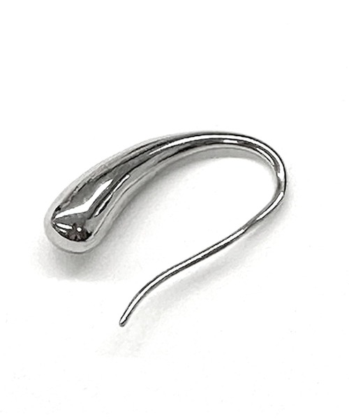 Settimissimo（セッティミッシモ）の「金属アレルギー対応サージカルステンレス316Lカーブドロップピアス（ピアス（両耳用）・レディース・シルバー/ゴールド・FREE）」の9枚目の写真