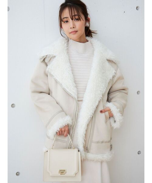 MERCURYDUO（マーキュリーデュオ）の「ミドル丈ボンバージャケット