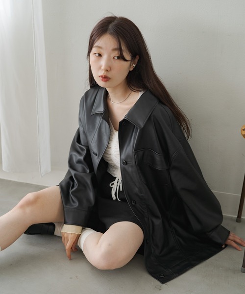 Kastane（カスタネ）の「【SET UP対応】カルゼタックショートパンツ（その他パンツ・レディース・ブラック/ブラウン/グレー・FREE）」の16枚目の写真