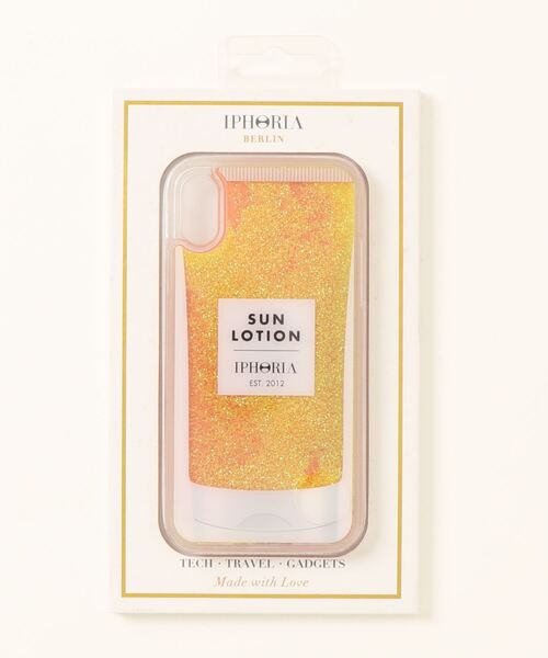 【セール】【IPHORIA アイフォリア】アイフォンケース Liquid Case for Apple iPhone X/XS - Sun Lotion（スマホケース/カバー）｜iphoria（アイフォリア）スマホケース/カバー