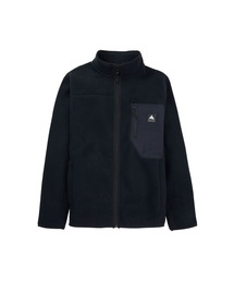 BURTON フリースパーカー BURTON パーカー 撥水 ボンディングフリース ジップアップ