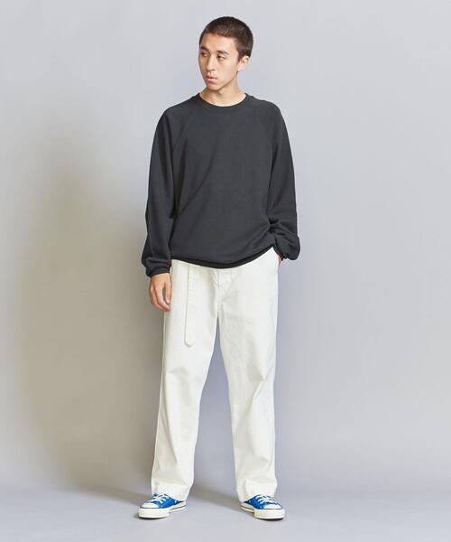 アメリカーナ×ユナイテッドアローズ ロング丈ラグランスウェット アメリカーナ×ユナイテッドアローズ ロング丈ラグランスウェット