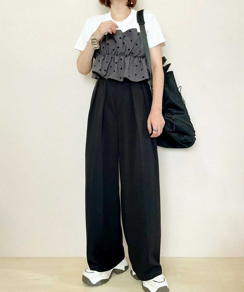 Insgale スラックス　S L．グレー 【i-Pants-アイパンツ-】バイオセンサー生地使用