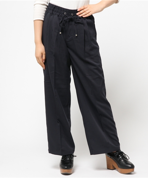 CIAOPANIC TYPY（チャオパニックティピー）の「TRセンタープレスワイドパンツ（その他パンツ・レディース・グレー/ネイビー・MEDIUM/SMALL）」の2枚目の写真