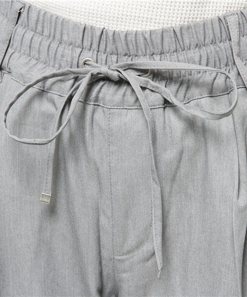 CIAOPANIC TYPY（チャオパニックティピー）の「TRセンタープレスワイドパンツ（その他パンツ・レディース・グレー/ネイビー・MEDIUM/SMALL）」の10枚目の写真