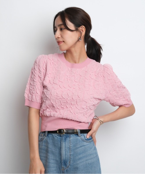 Mystrada（マイストラーダ）の「シャーリングニットプルオーバー