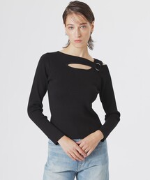 LOVELESS | カットアウトニットプルオーバー(ニット/セーター)