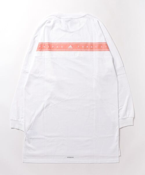 adidas（アディダス）の「《adidas》WWORDLSTｼｬﾂ（チュニック・レディース・ブラック/ホワイト・M/XL/L/S）」の3枚目の写真