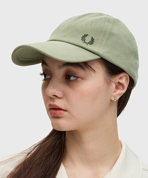 【FRED PERRY】ピケ クラシック キャップ（レディース） hw6726_4-3.jpg