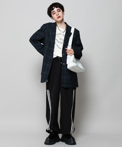 PAGEBOY（ページボーイ）の「サークルロゴロンT（Tシャツ/カットソー・レディース・ブラック/オフホワイト・FREE）」の12枚目の写真