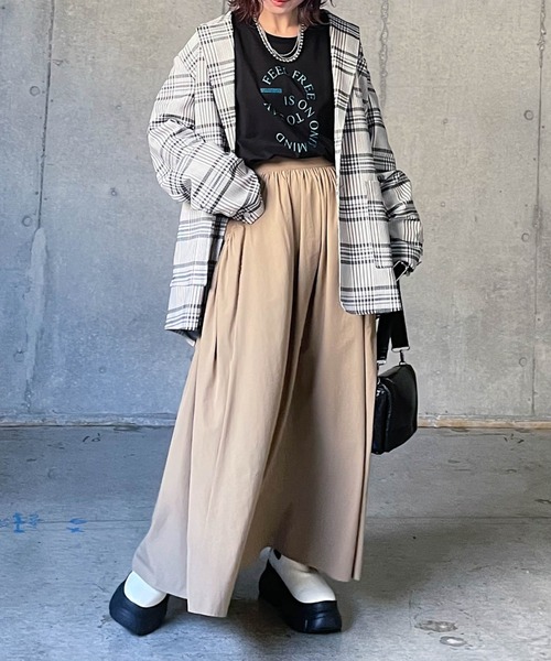 PAGEBOY（ページボーイ）の「サークルロゴロンT（Tシャツ/カットソー・レディース・ブラック/オフホワイト・FREE）」の18枚目の写真