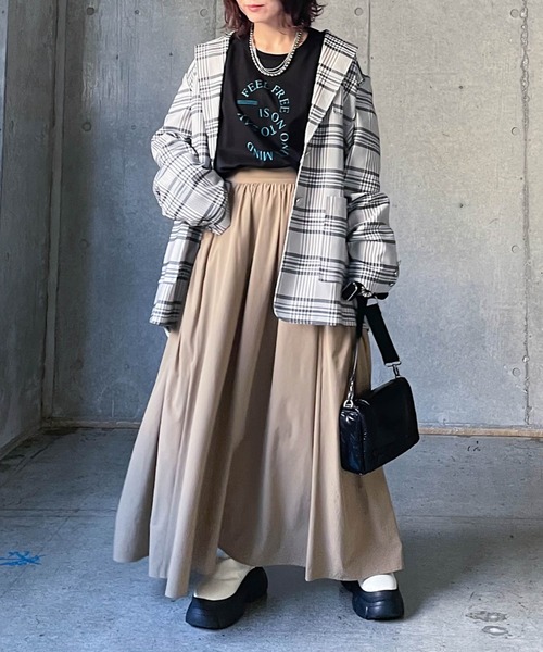 PAGEBOY（ページボーイ）の「サークルロゴロンT（Tシャツ/カットソー・レディース・ブラック/オフホワイト・FREE）」の19枚目の写真