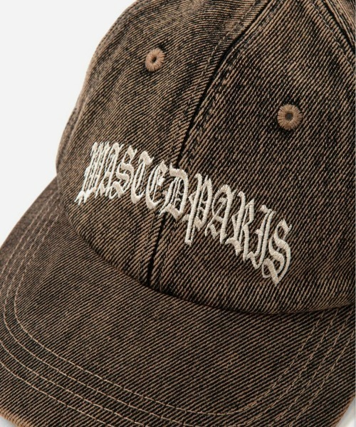 WASTED PARIS（ウェイステッドパリス）の「ストリートブランド WASTED PARIS ウェイステッド パリス CASQUETTE OSHYN SNOW DENIM キャップ デニムキャップ ロゴキャップ グランジキャップ 帽子 ストリートファッション（キャップ・メンズ・グレー/ブラウン・ONE SIZE）」の12枚目の写真