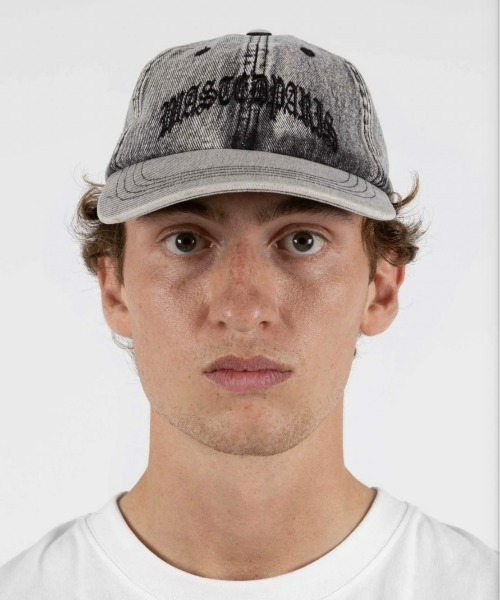 WASTED PARIS（ウェイステッドパリス）の「ストリートブランド WASTED PARIS ウェイステッド パリス CASQUETTE OSHYN SNOW DENIM キャップ デニムキャップ ロゴキャップ グランジキャップ 帽子 ストリートファッション（キャップ・メンズ・グレー/ブラウン・ONE SIZE）」の13枚目の写真