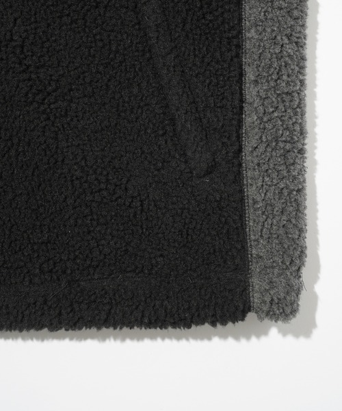 XLARGE（エクストララージ）の「PANELED BOA FLEECE JACKET（ブルゾン・メンズ・ブラック/オリーブ/ブラウン・XL/L/M/S）」の11枚目の写真