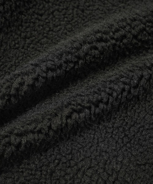 XLARGE（エクストララージ）の「PANELED BOA FLEECE JACKET（ブルゾン・メンズ・ブラック/オリーブ/ブラウン・XL/L/M/S）」の17枚目の写真