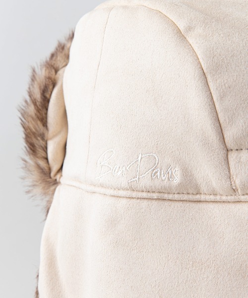 BEN DAVIS（ベンデイビス）の「【BEN DAVIS/ベンデイビス】フライトキャップ 　BDW-8686（キャップ・メンズ・ブラック/ベージュ・FREE）」の21枚目の写真