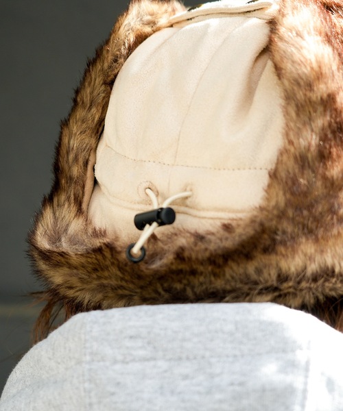 BEN DAVIS（ベンデイビス）の「【BEN DAVIS/ベンデイビス】フライトキャップ 　BDW-8686（キャップ・メンズ・ブラック/ベージュ・FREE）」の16枚目の写真