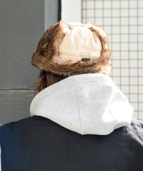 BEN DAVIS（ベンデイビス）の「【BEN DAVIS/ベンデイビス】フライトキャップ 　BDW-8686（キャップ・メンズ・ブラック/ベージュ・FREE）」の15枚目の写真