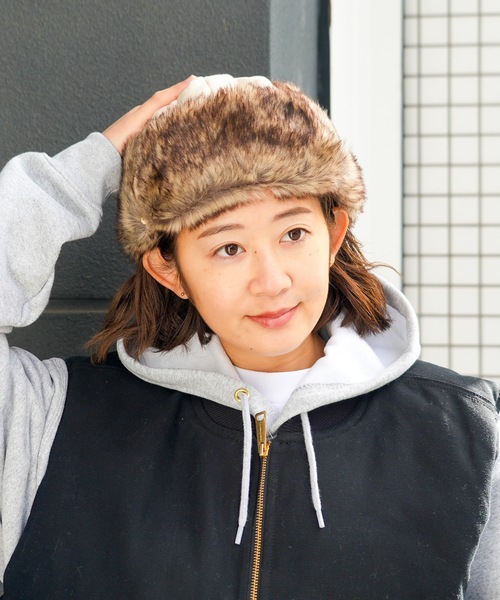 BEN DAVIS（ベンデイビス）の「【BEN DAVIS/ベンデイビス】フライトキャップ 　BDW-8686（キャップ・メンズ・ブラック/ベージュ・FREE）」の12枚目の写真