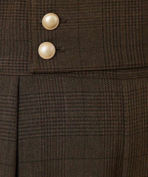 DRESKIP（ドレスキップ）の「◆大人の高見え ウールフィール ワイドパンツ（その他パンツ・レディース・ダークブラウン系1/キャメル/ブラック/ダークグリーン/グレー系その他2・04/03/02）」の14枚目の写真